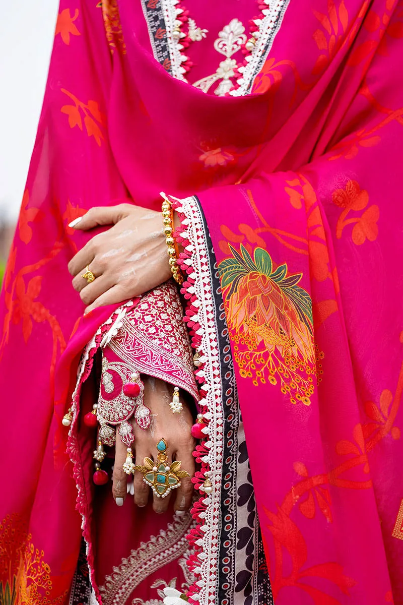 Mohsin Naveed Ranjha Festive Luxury Lawn Collection – Gulabo