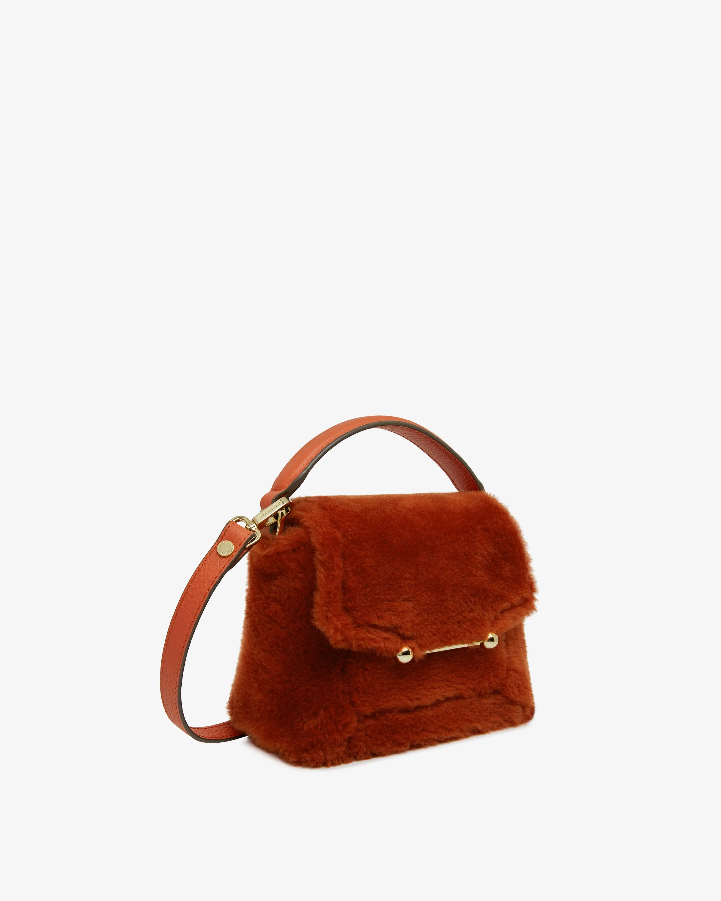 Mosaic Nano - Burnt Orange Shearling
