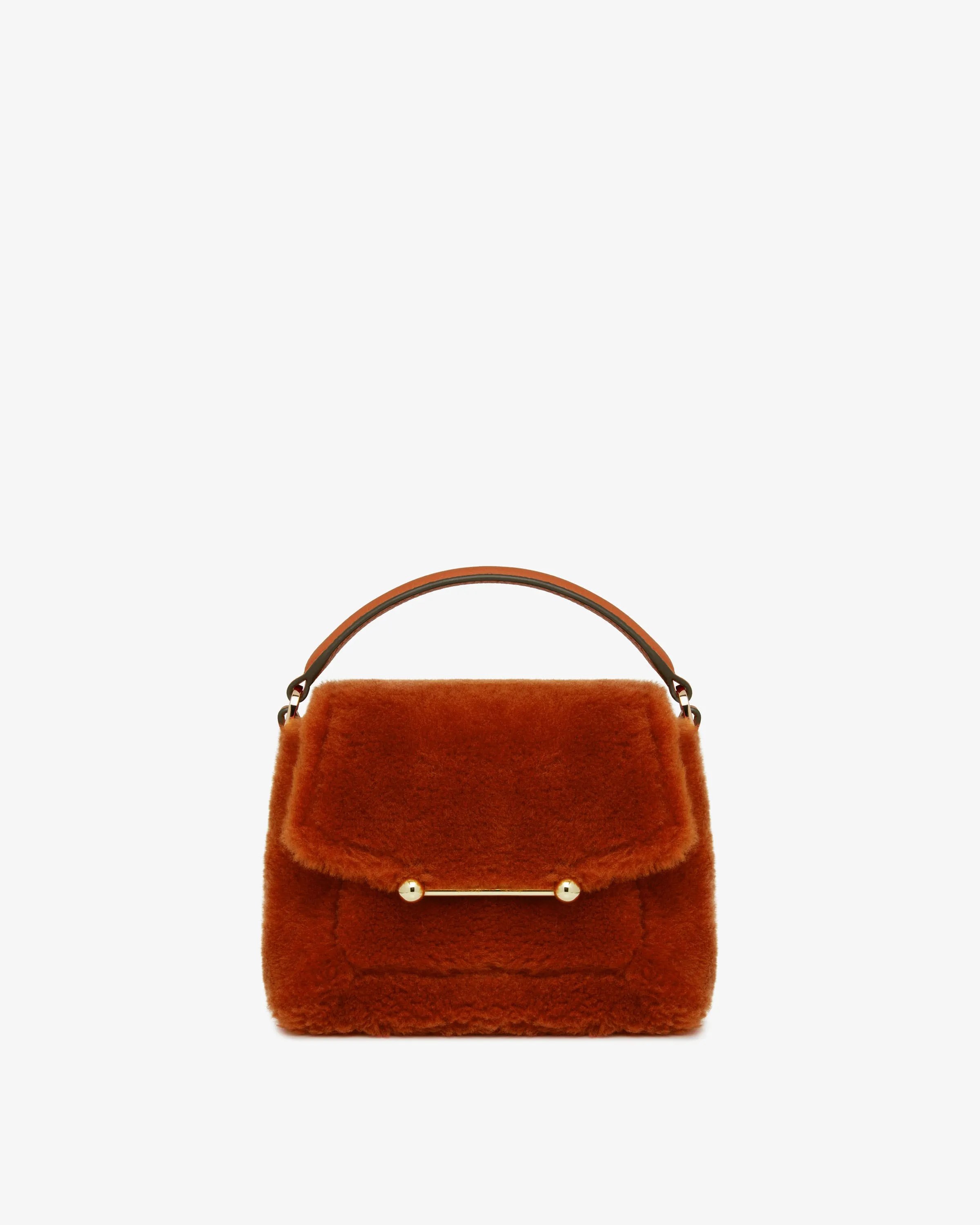 Mosaic Nano - Burnt Orange Shearling