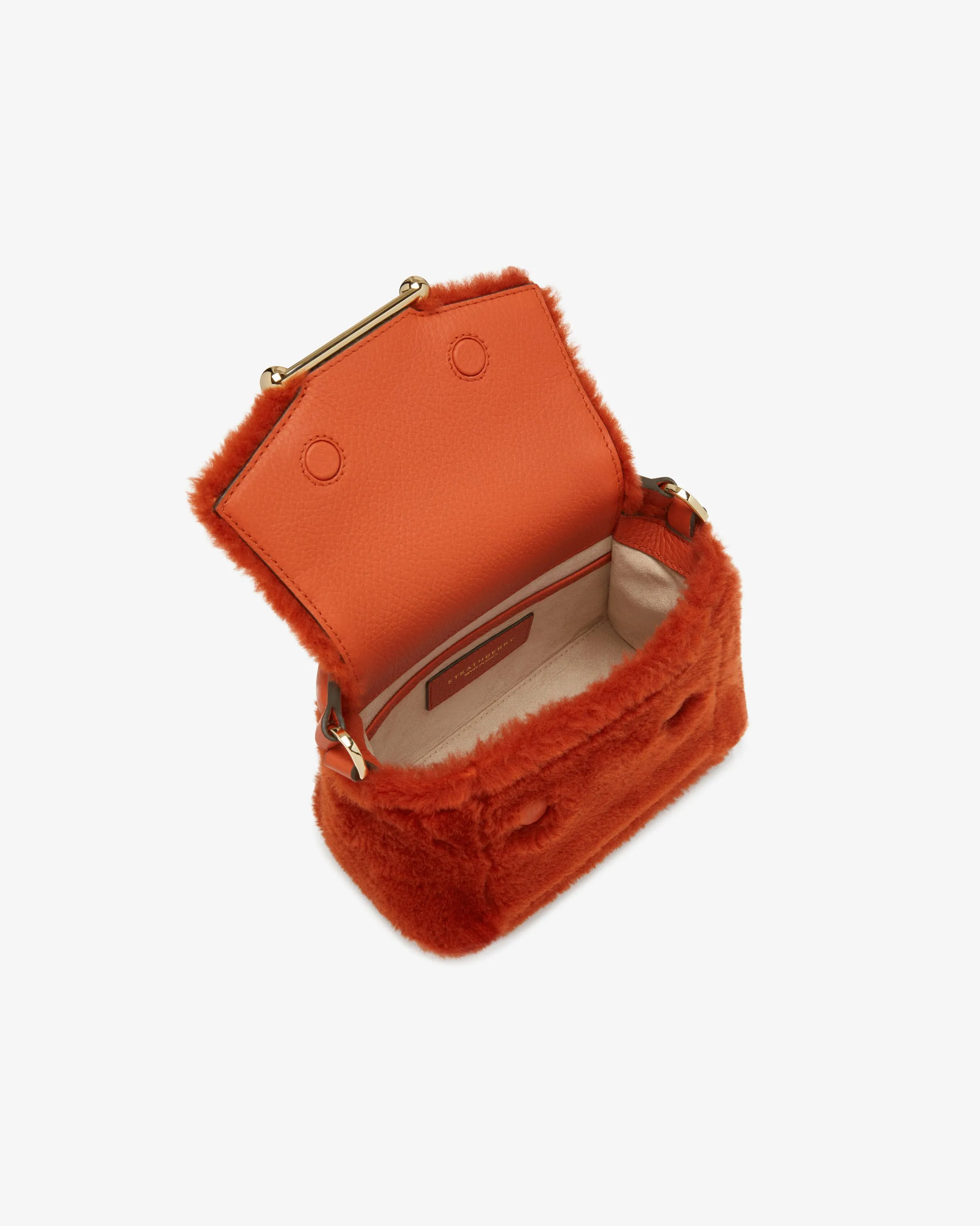 Mosaic Nano - Burnt Orange Shearling