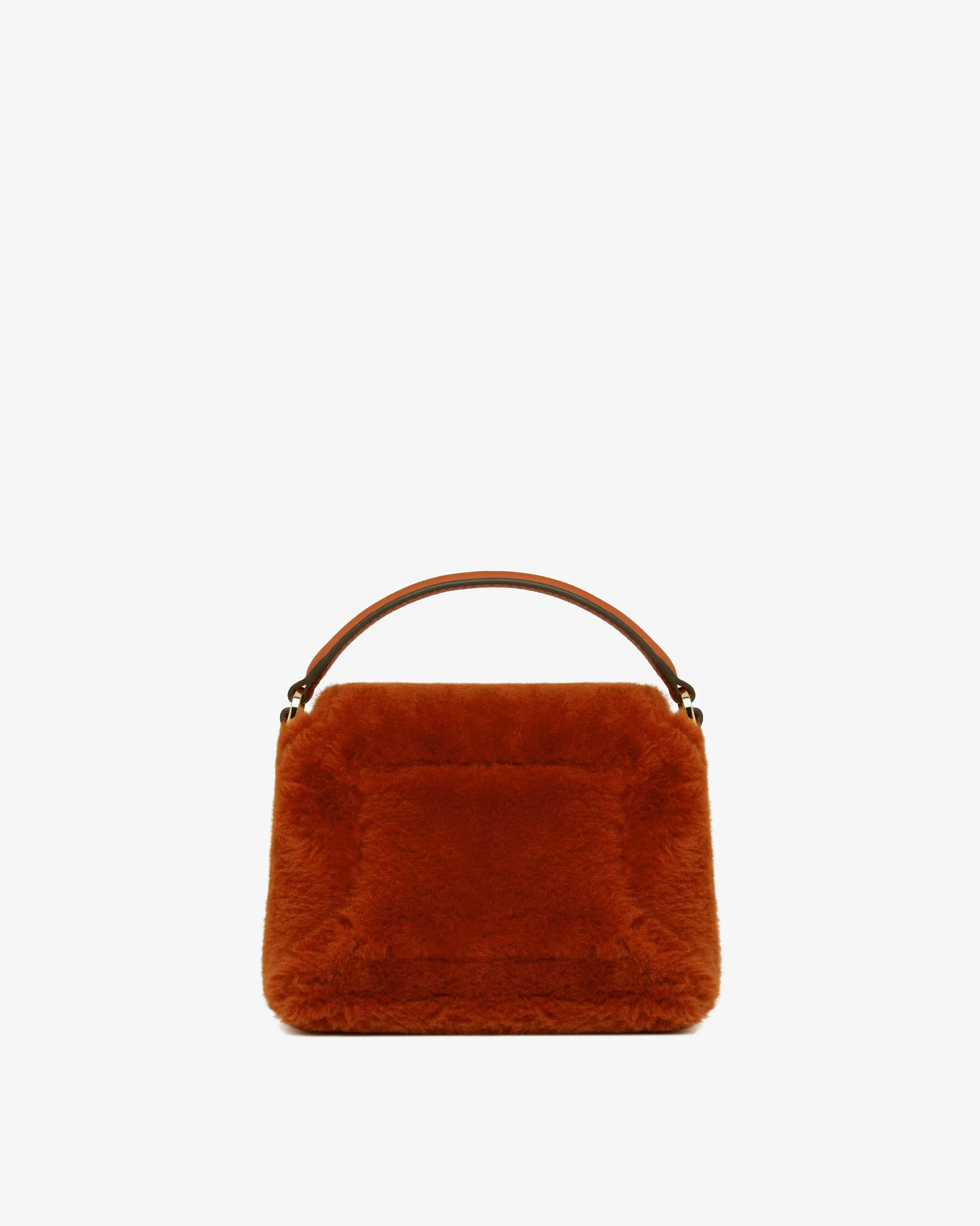 Mosaic Nano - Burnt Orange Shearling