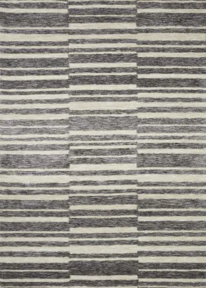 Neda Rug in Natural & Slate