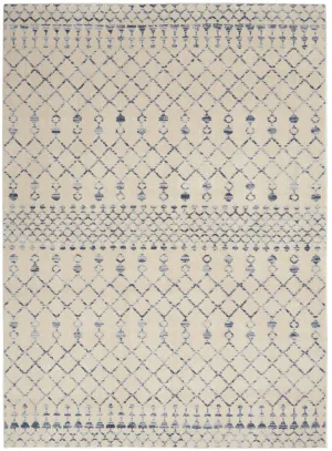 Palermo PMR03 Beige Blue Rug