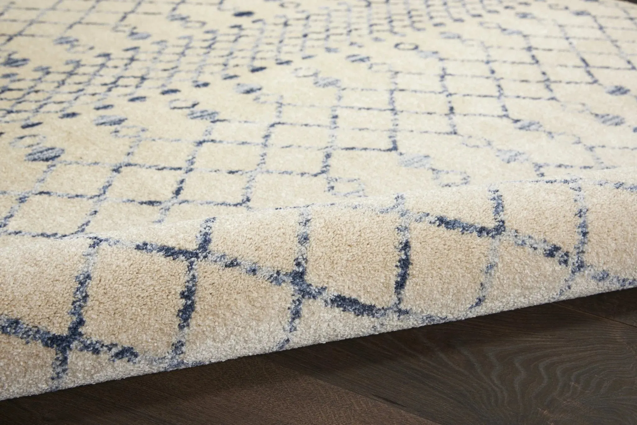Palermo PMR03 Beige Blue Rug