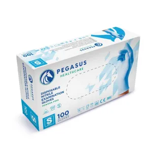 Pegasus Healthcare Nitrile Disposable Gloves Pack of 100