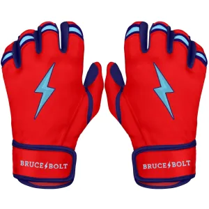 PREMIUM PRO NOOTBAAR Series Short Cuff Batting Gloves | Red