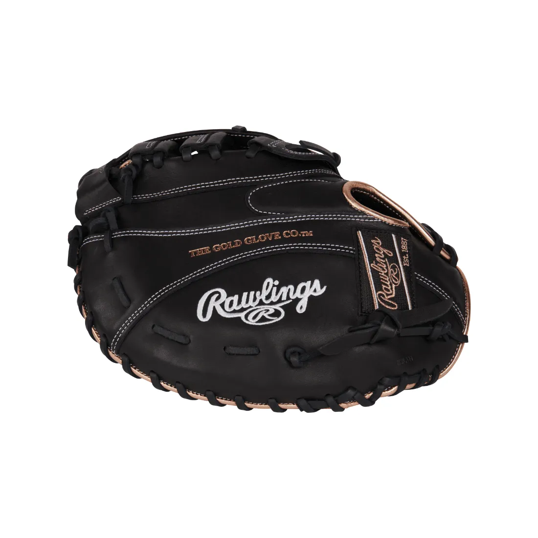 Rawlings R9 Series 12.5-inch Fastpitch First Base Mitt: R9SBFBM-17B