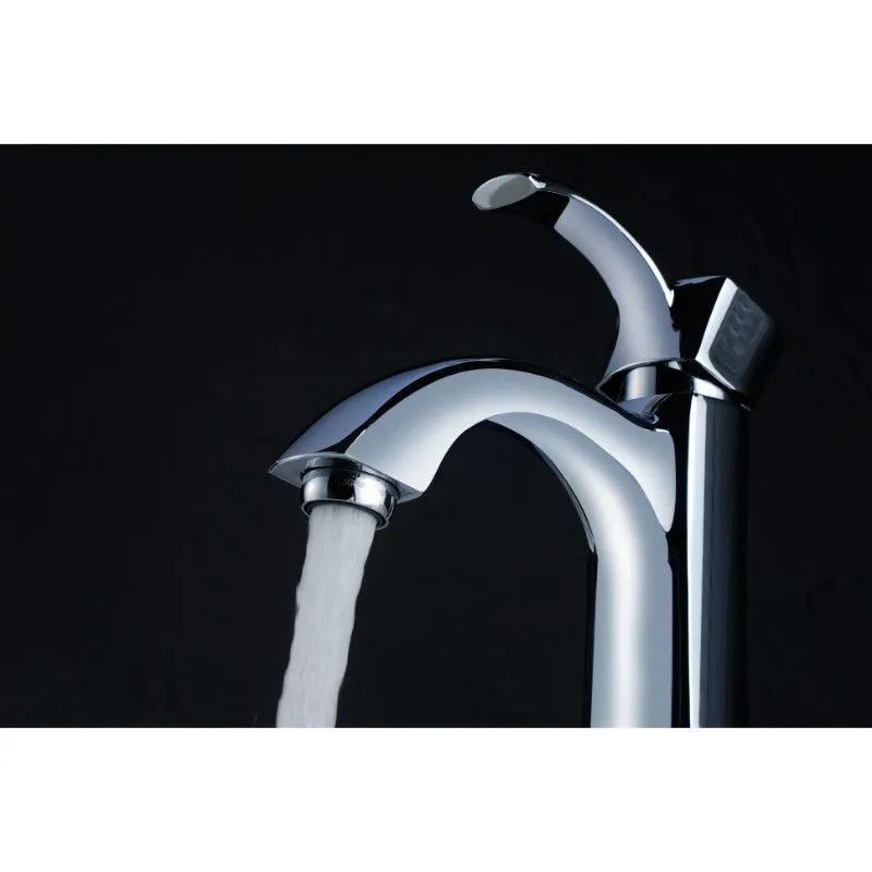 Rhythm Single-Handle Bathroom Faucet in Polished Chrome