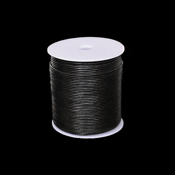 Round Leather Thong / Leather Cord Reels - PER REEL