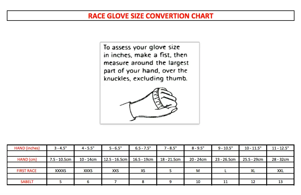Sabelt - Nomex Gloves Challenge TG-2.1