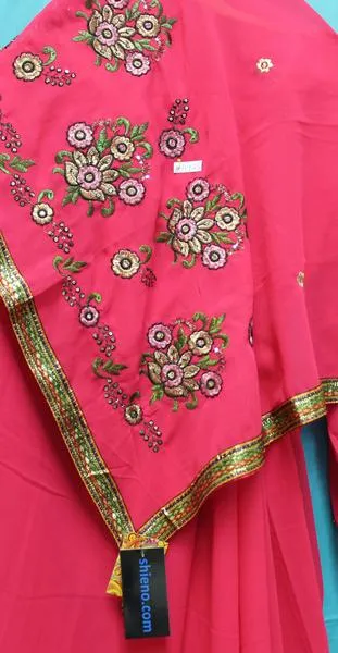 Saree 4926 Georgette Cocktail Party Wear Sari Shieno Sarees