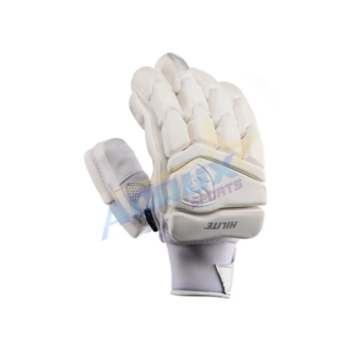 SG Hilite White Cricket Batting Gloves