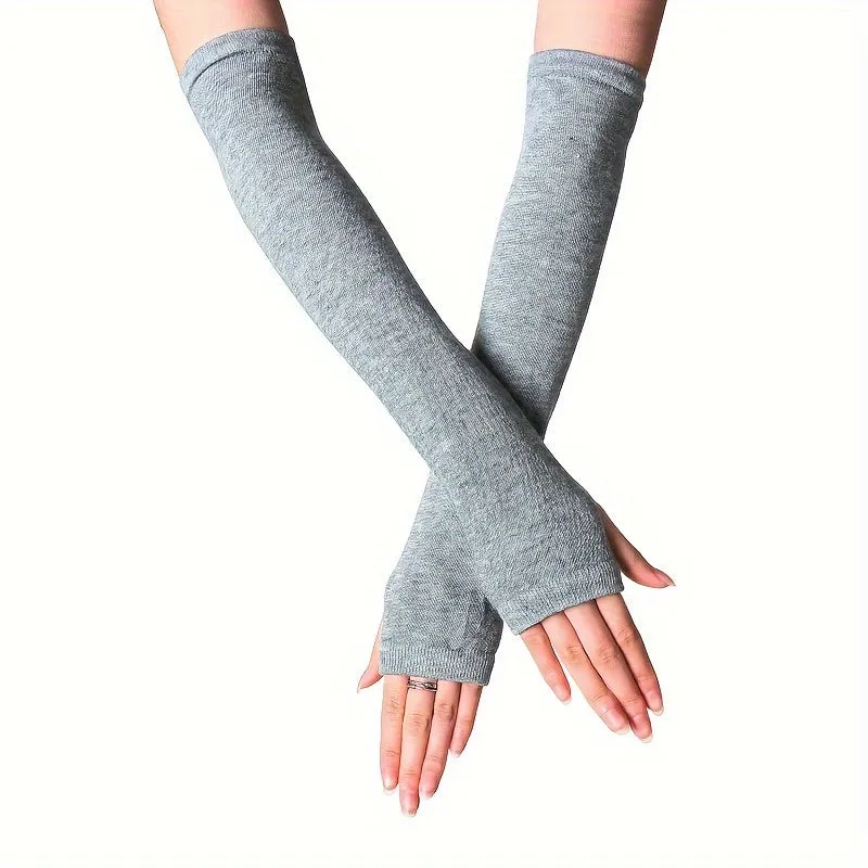 Soft  Warm Fingerless Arm Covers for Autumn  Winter