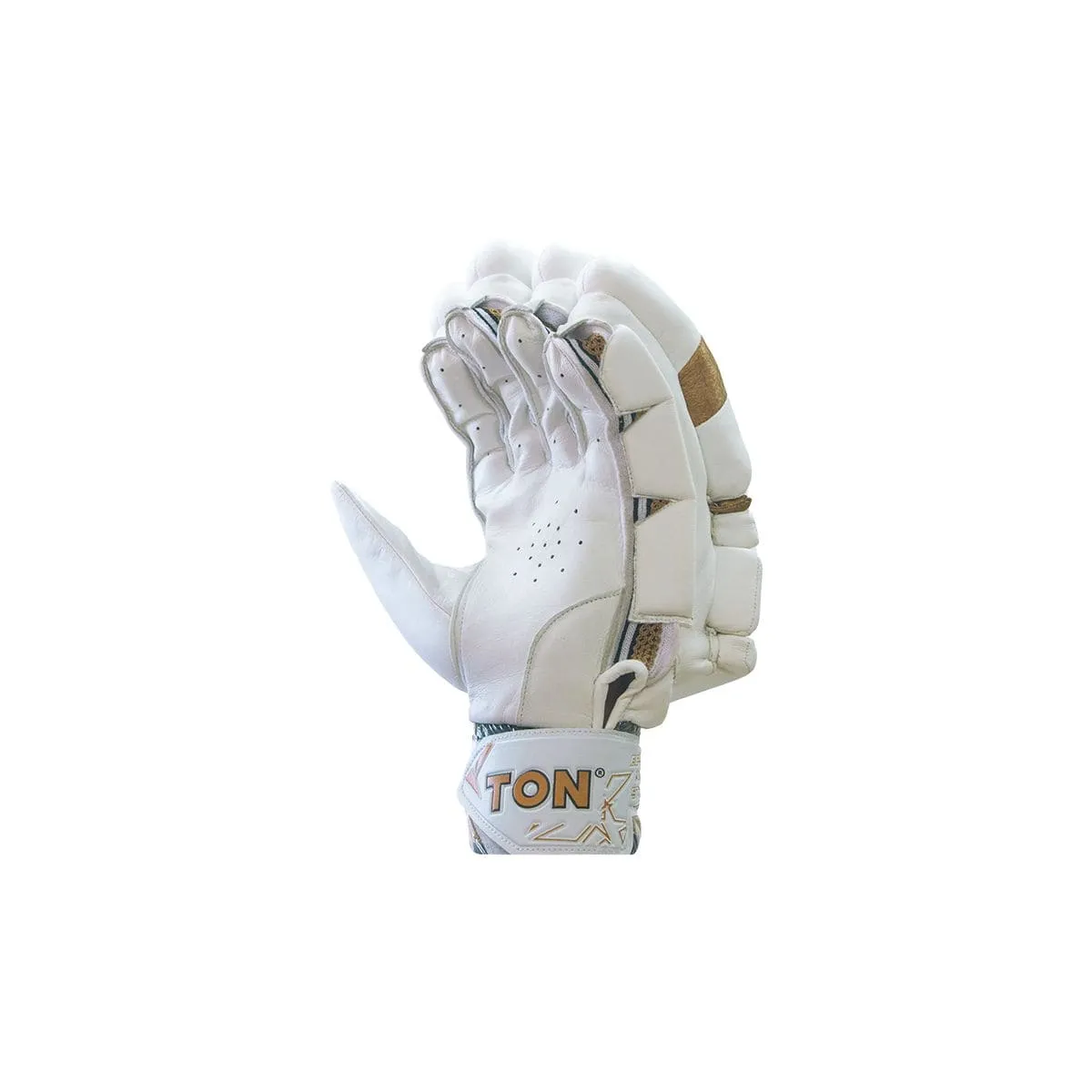 SS Ton Gold Edition Adult Cricket Batting Gloves