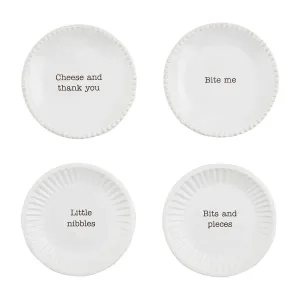 Tapas Plates - 4 Styles BY MUD PIE