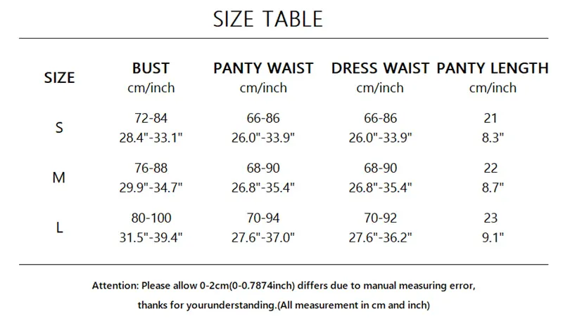 TEEK - 3-Piece Embroidery Contrast Color Lingerie Set