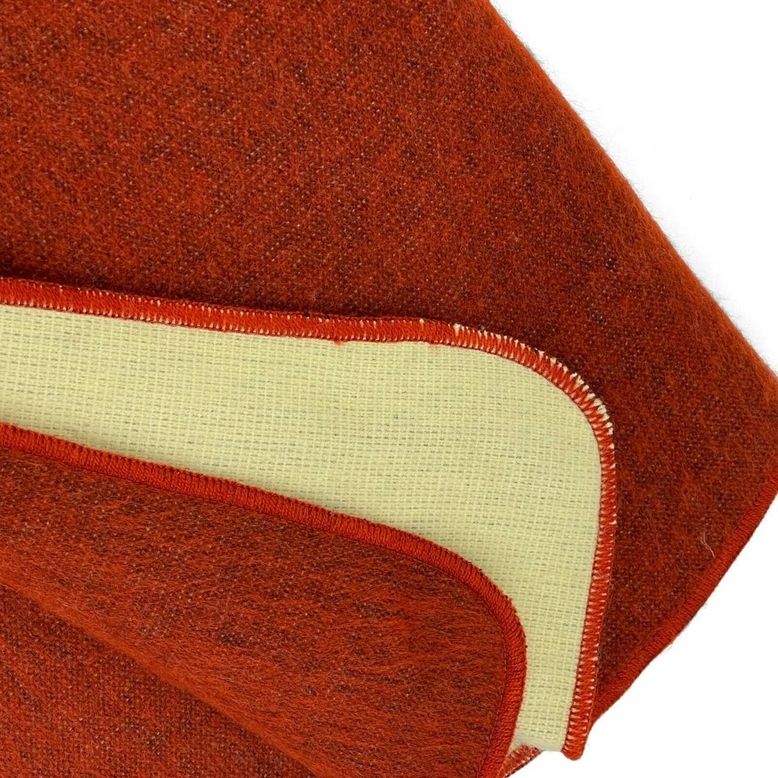 Tunzha - Baby Alpaca Blanket - Extra Large - Solid reversible - terracotta-red
