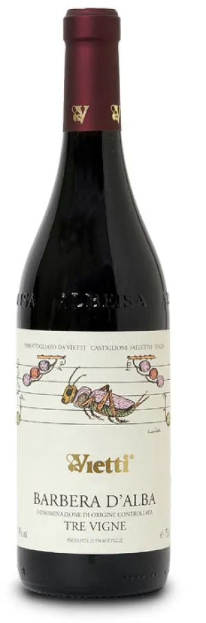VIETTI Barbera d'Alba "Tre Vigne" Barbera 2021   DOC   (750ml)