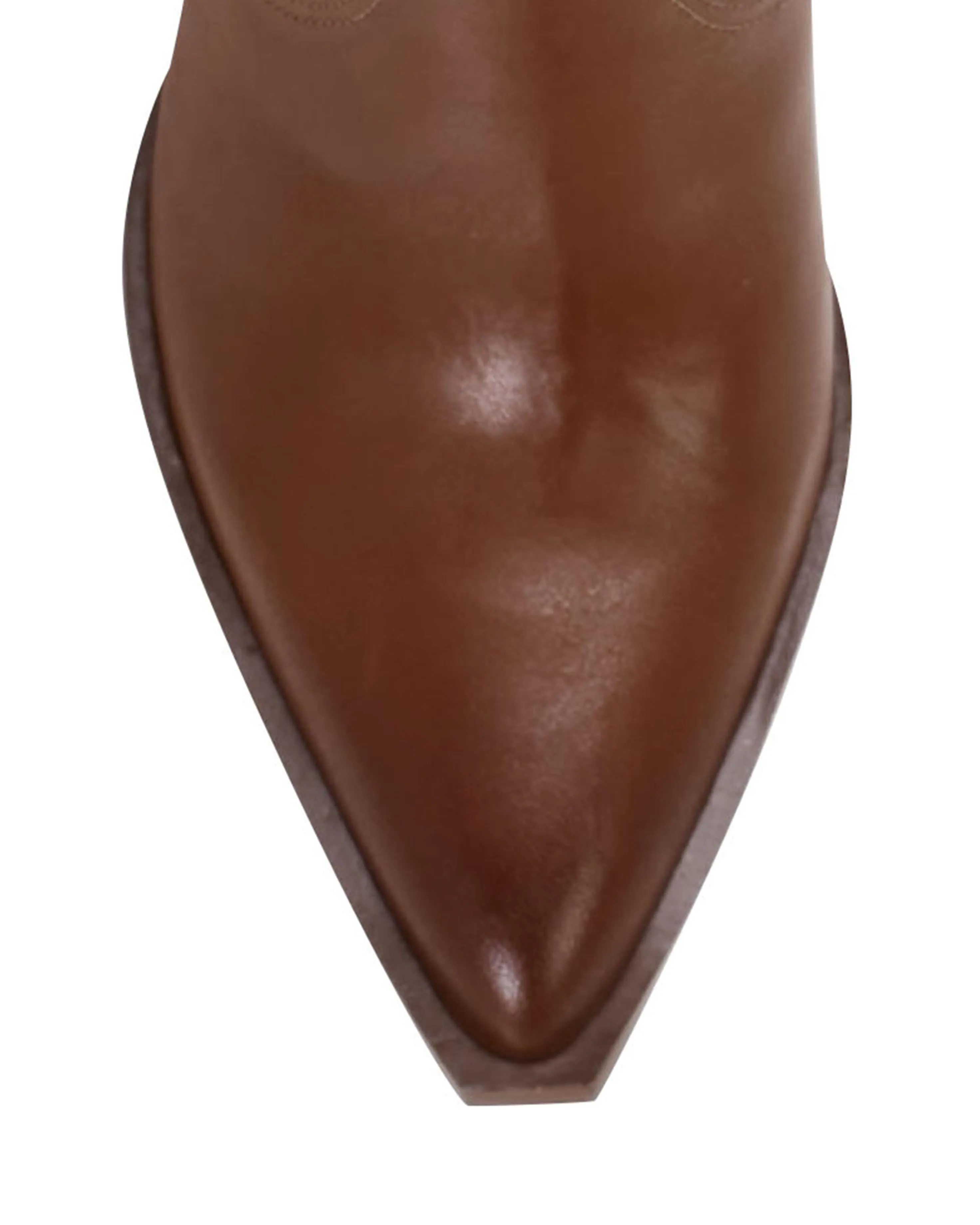Vince Camuto NALLY2 WIDE CALF GOLDEN WALNUT/BURNISHED LEA