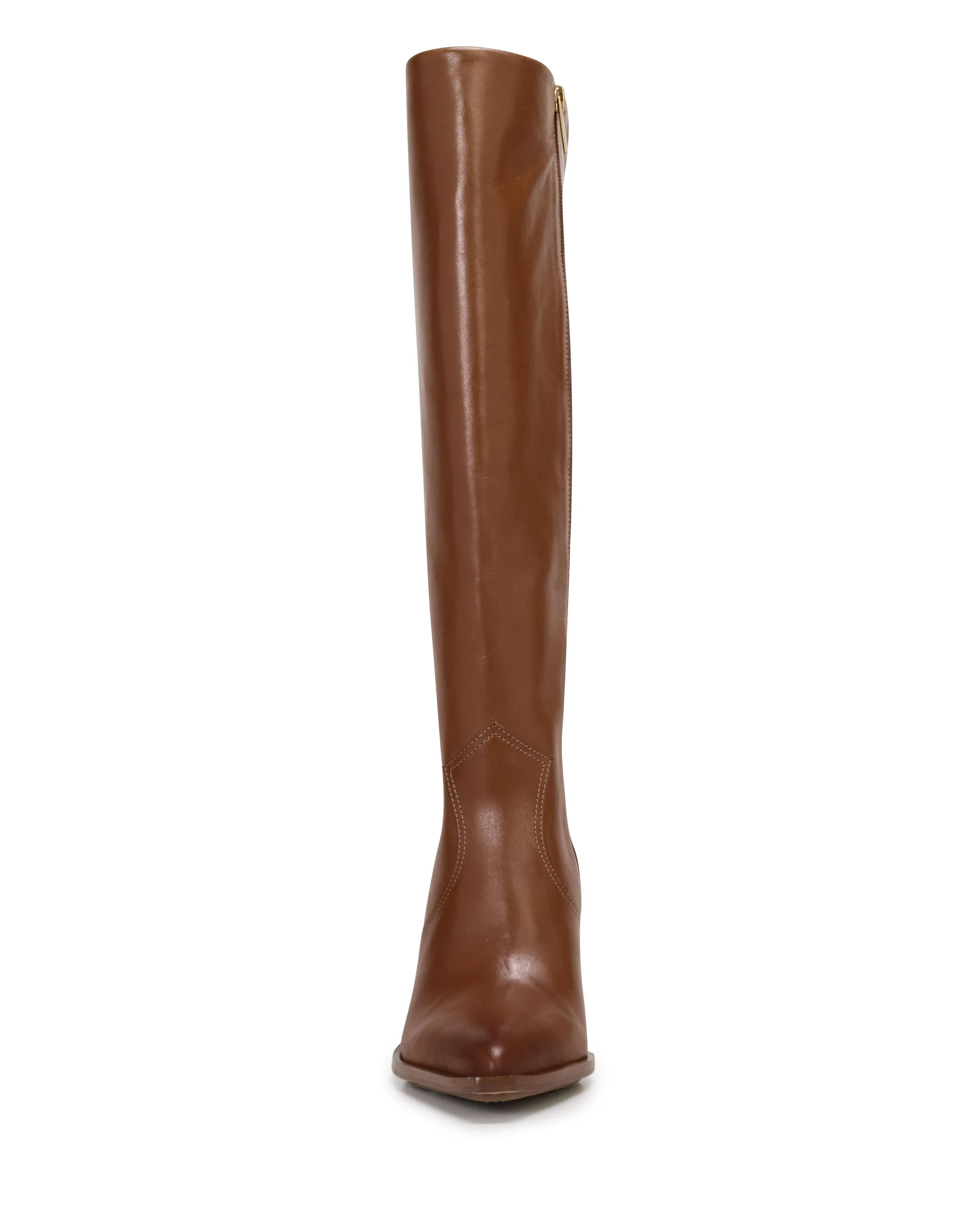 Vince Camuto NALLY2 WIDE CALF GOLDEN WALNUT/BURNISHED LEA
