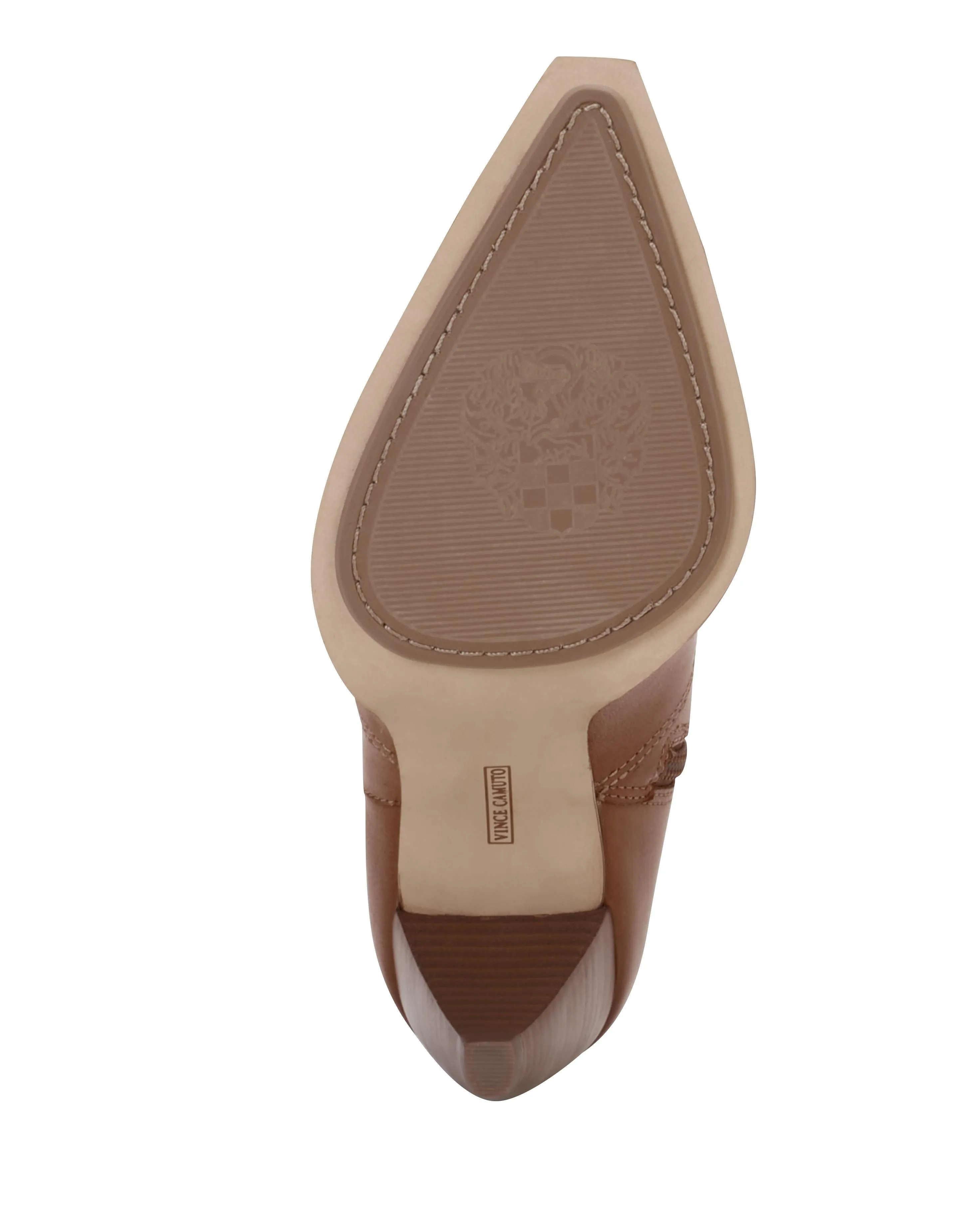 Vince Camuto NALLY2 WIDE CALF GOLDEN WALNUT/BURNISHED LEA