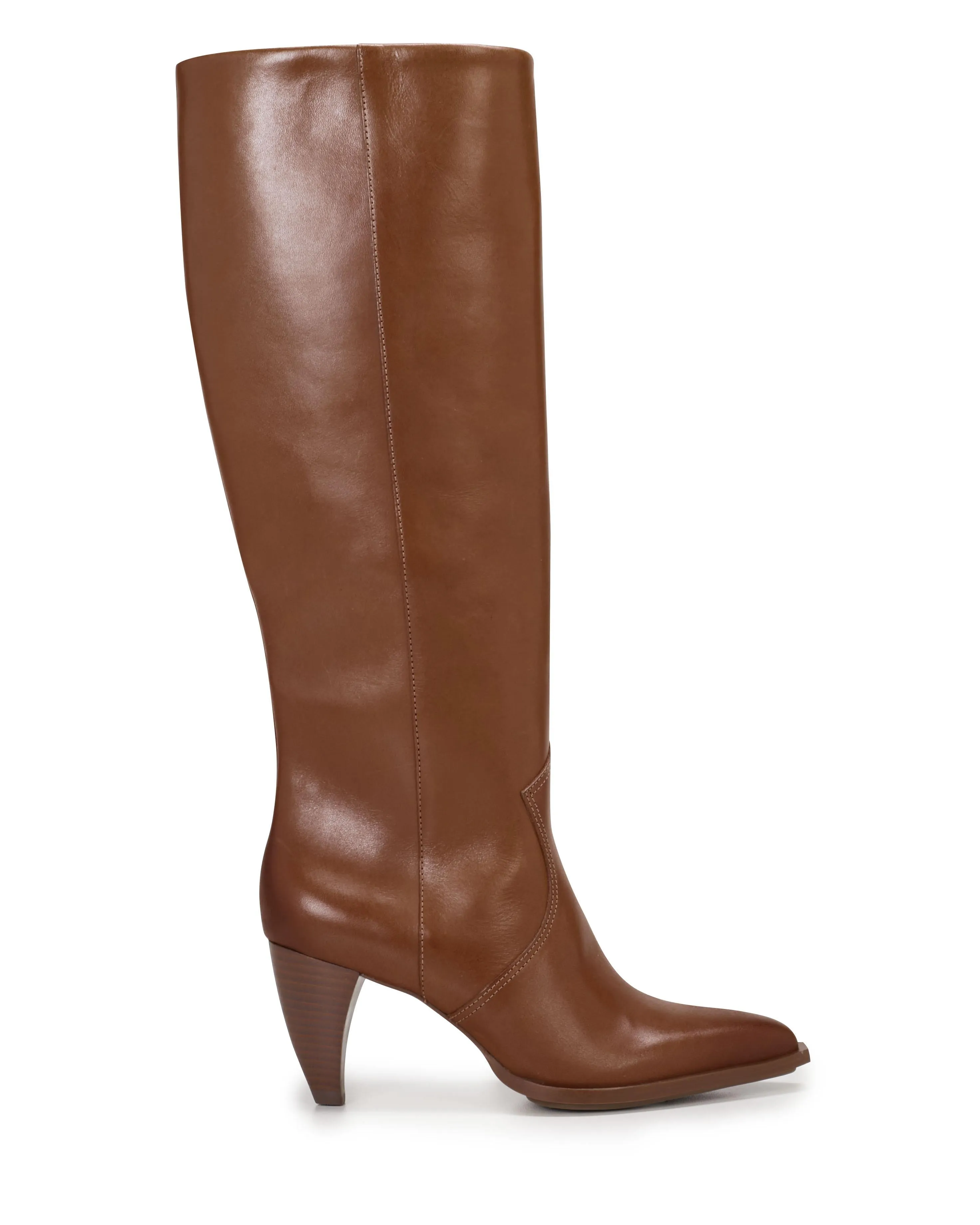 Vince Camuto NALLY2 WIDE CALF GOLDEN WALNUT/BURNISHED LEA