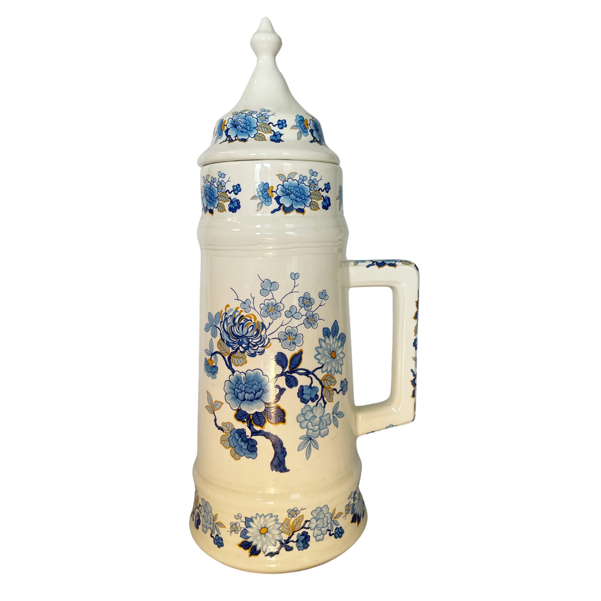 Vintage Blue and White Stein