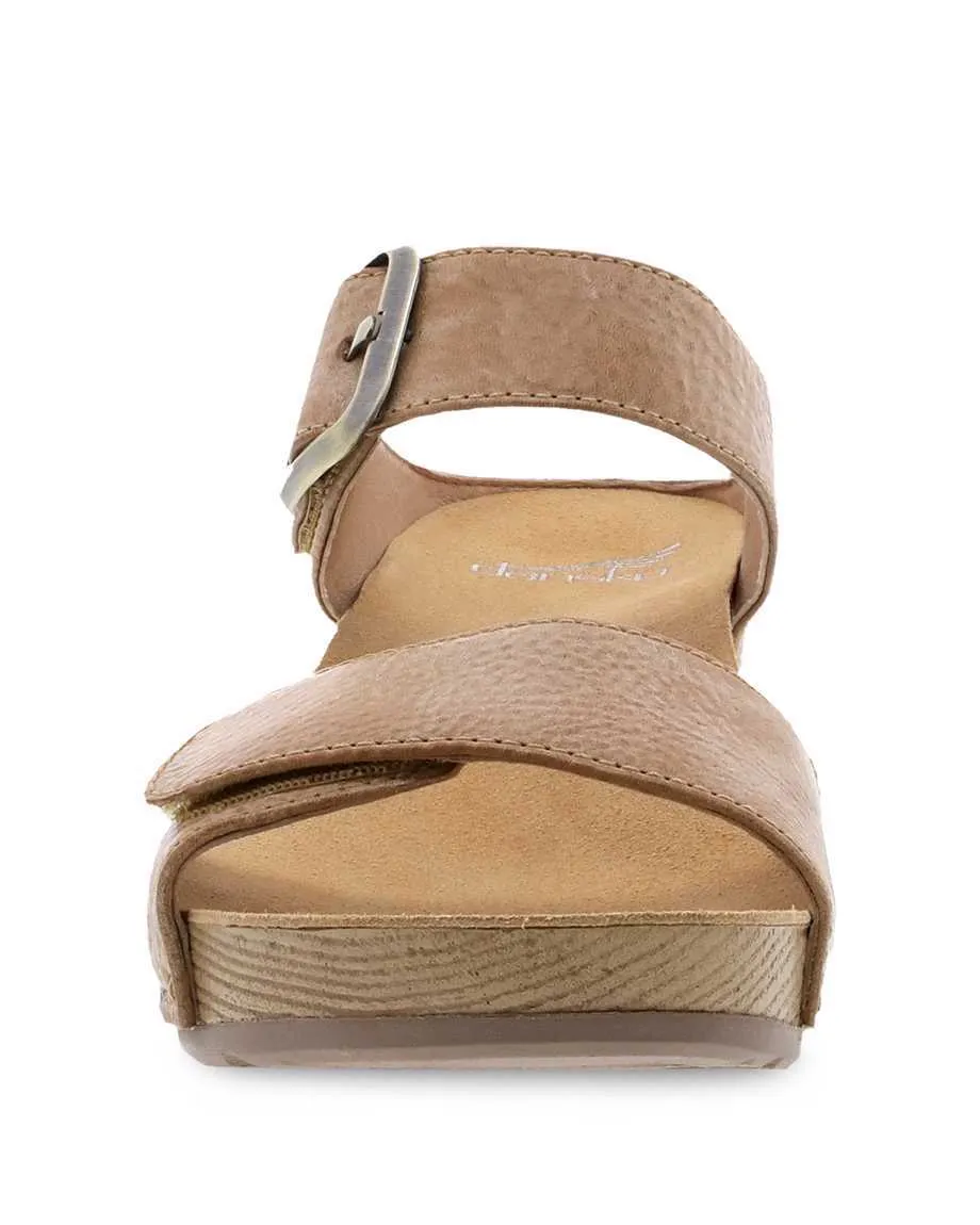 Women's Dankso Tanya  Color: Tan Milled Burnished