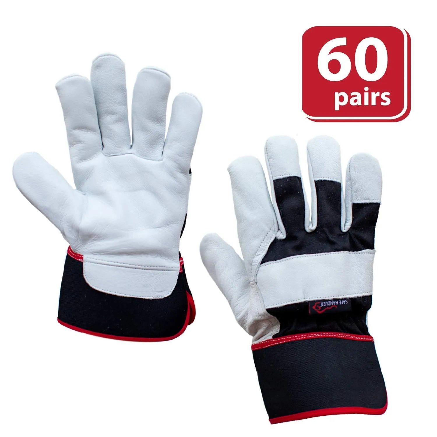 XGrip Buffalo Leather Work Gloves With Knuckle Protection - Bison Life
