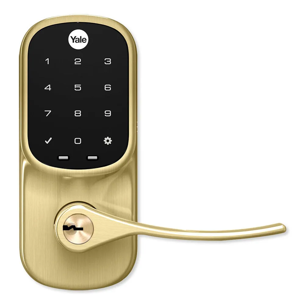 Yale Assure Touchscreen Keypad Lever Lock, Standalone (No Smart Module)