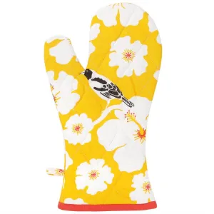 Yellow Weaver Oven Glove