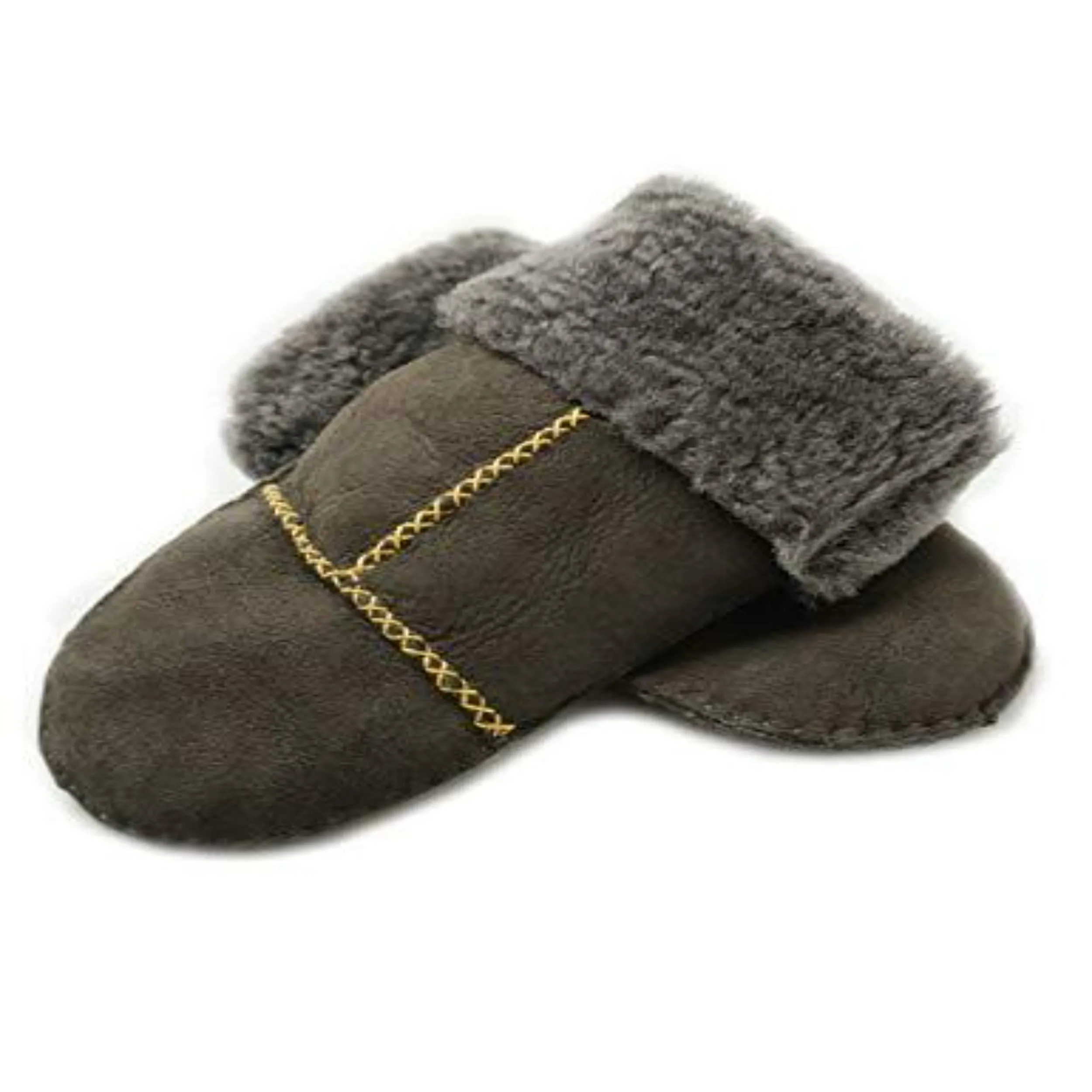YISEVEN Womens  Sheepskin Shearling Leather Gloves(Mittens)