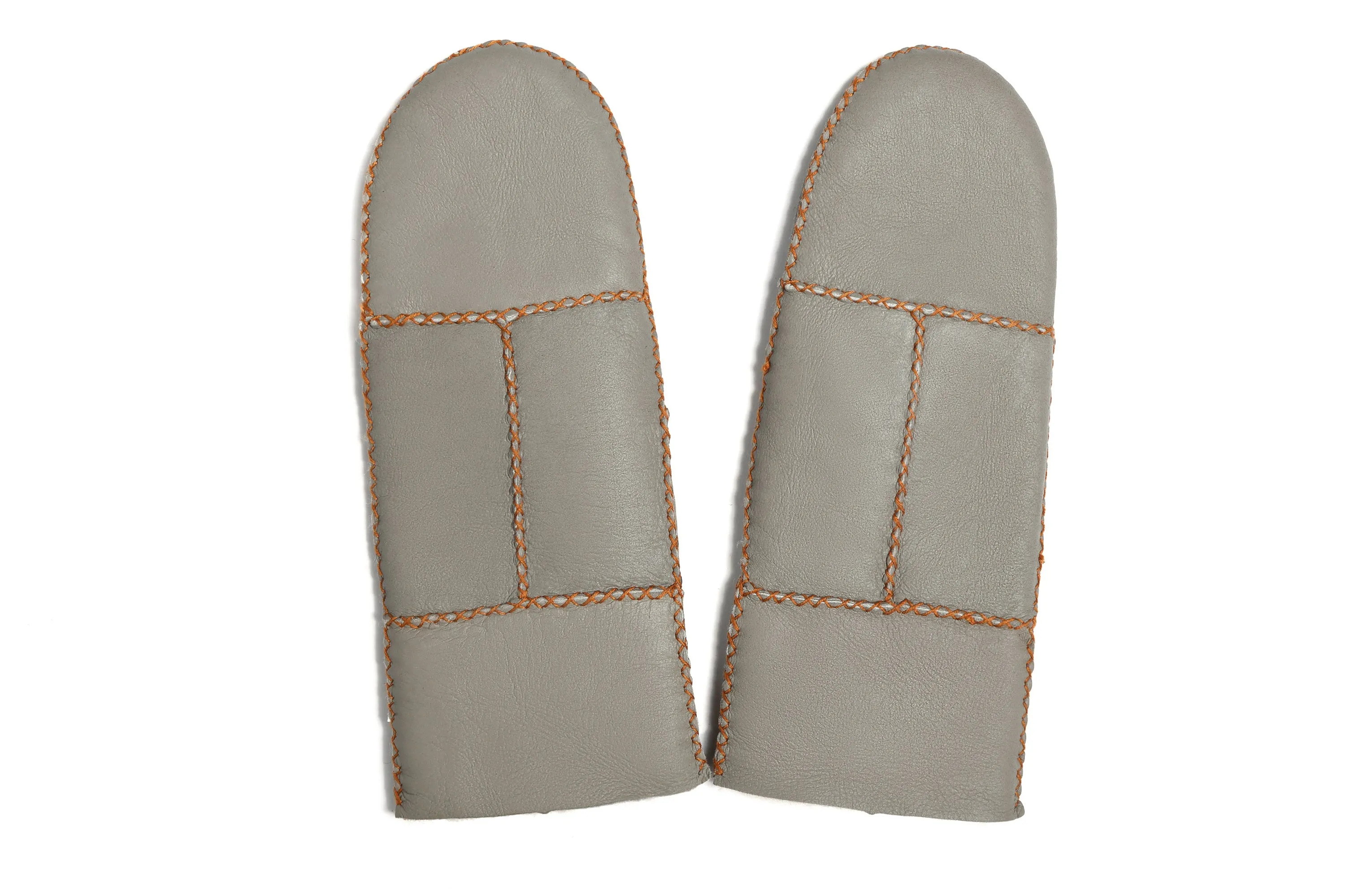 YISEVEN Womens  Sheepskin Shearling Leather Gloves(Mittens)