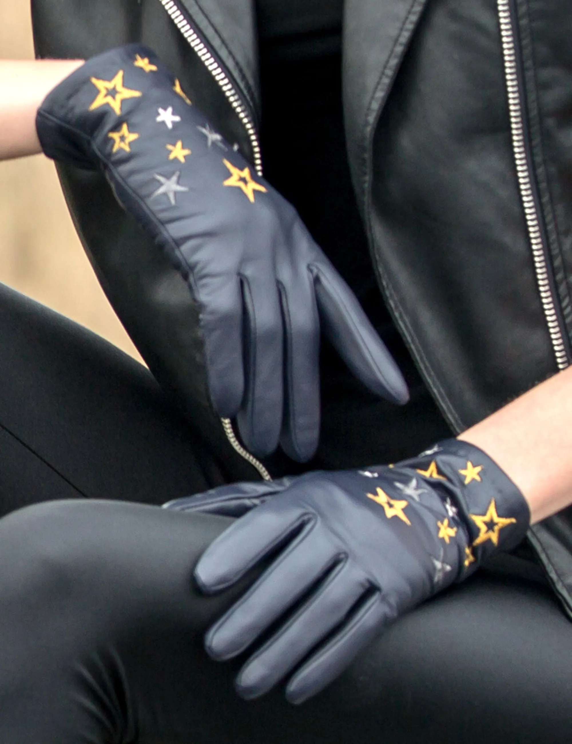 YISEVEN Women‘s Winter Sheepskin Leather Gloves
